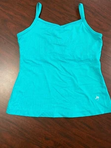 Joy Womens Polyester Turquoise Spaghetti Strap Camisole - Picture 1 of 3