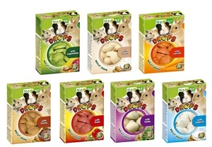 Biscuit Drops for Pet Rodents and Rabbits Small Animals Multi Flavor Food Treats - Picture 1 of 38