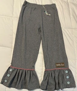 NWT Matilda Jane Just Imagine That Big Ruffles Accent Buttons Piping Trim Size 6 - Picture 1 of 3