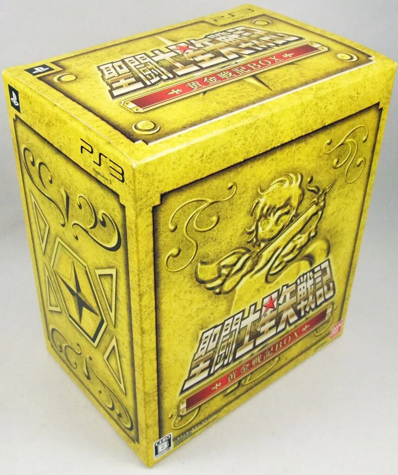 RARE PS3 Saint Seiya Senki Golden Box Limited Gold Pegasus Action Figure Japan - Image 1 of 1