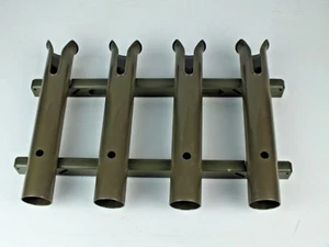 NEW FENTRESS MARINE SUPER ROD HOLDER GREEN 4-ROD MOUNT - Picture 1 of 4