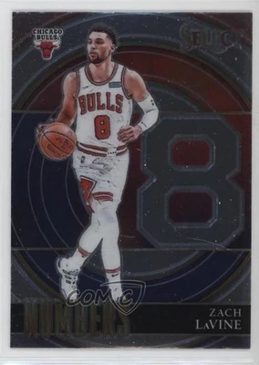 2021-22 Panini Select Select Numbers Zach LaVine #39 - Image 1 of 2