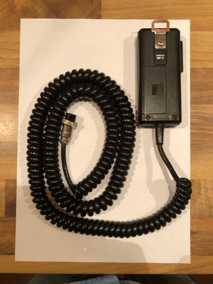 SADELTA MP-2 CB Funk 4-pol. Mikrofon Verstärkermikrofon Funkgerät Amateurfunk - Bild 1 von 4
