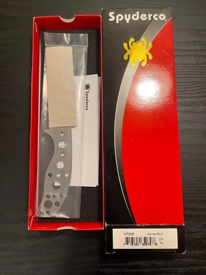 Spyderco Mule Team MT22P RWL34 Discontinued Fixed Blade Knife - Image 1 of 3