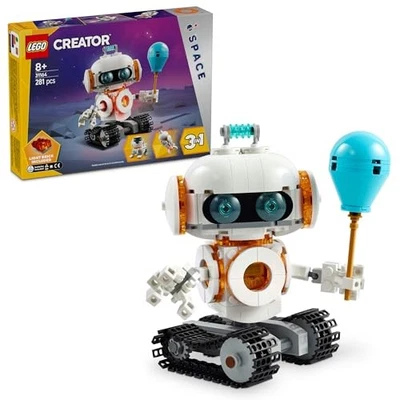 LEGO Creator 3 en 1 Space Robot 31164 Light Brick Dog Rocket 8 + 281 piezas d... - Imagen 1 de 4
