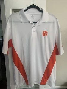 Polo KA Knights Blanco Clemson Tigers Talla Mediana Para Hombre’s - Imagen 1 de 5