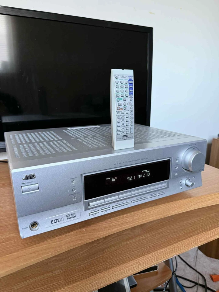 JVC RX-5042 AV Receiver – DTS/Dolby Digital – 5.1 Surround – Tested  - Image 1 of 3