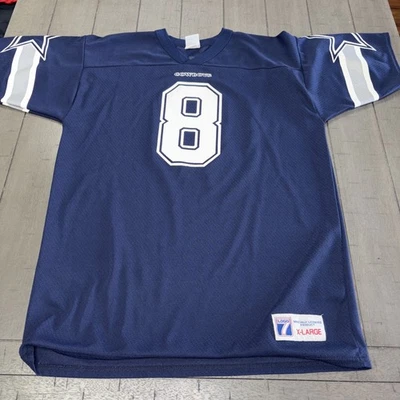 Camiseta De Colección Troy Aikman Dallas Cowboys NFL Juvenil Talla XL (18-20) Logo 7 Foto 1 de 3