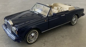 Franklin Mint Scale 1:24 1993 Rolls Royce Corniche IV - Loose - Picture 1 of 8