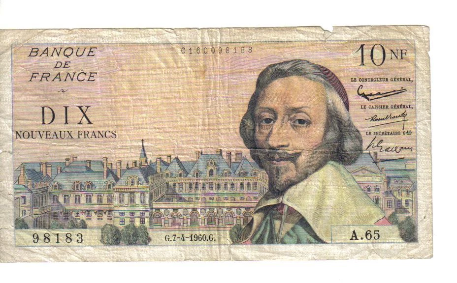 1960 French Paper Money for sale | eBay