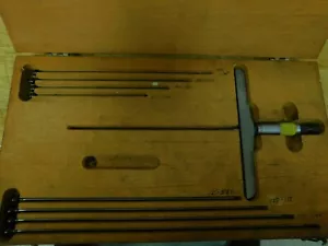Starrett No. 445M 0mm-225mm Tiefenmessschraube - Bild 1 von 7