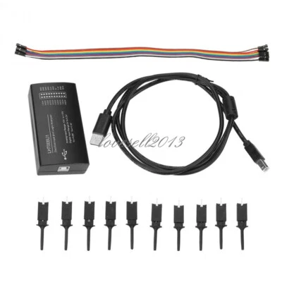 LHT00SU1 Logic Analyzer Virtual Oscilloscope I2C IIC SPI CAN Uart 2 Kanal NEU - Bild 1 von 4