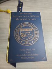 Service commémoratif des agents de la paix de l'Arizona 2014 Wesley Bolin Memorial Plaza Phoenix