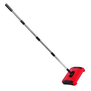 1 Set Handheld Carpet Sweeper Manual Vacuum Sweeper with Rotating Brush Rolls - Picture 1 of 12