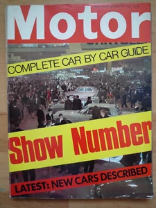 1968 MOTOR 19 Oct Mercedes 220 BMW 2000 Ti Jaguar 420 NSU Ro80 Triumph Vitesse S - Picture 1 of 5
