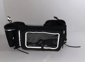 Run Tasty Hydration Belt - Black, Reflectors, Phone Screen, Cup Holder - Picture 1 of 9