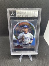 Ken Griffey Jr. - 1996 Studio - Stainted Glass Sp Die Cut BGS 8 ⭐️RARE⚾️HOT🔥