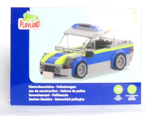 ALDI Playland Klemmbaustein Set Polizeiwagen 198 Teile – detailreiches Polizei- - Bild 1 von 5