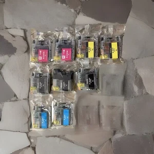 9 cartucce inchiostro Brother nuove varietà fuori scatola anni 203 - Foto 1 di 1