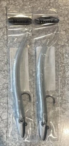 2 Packs RonZ Original Series 8” 2 OZ Silver Metallic - Picture 1 of 1