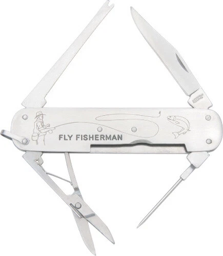 Marbles Stainless Folding Fly Fishing Knife Knives Mr 168