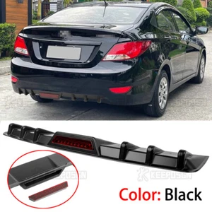 34" Rear Diffuser Bumper Spoiler Lip Reflective Strip For Hyundai Accent Sedan - Picture 1 of 12