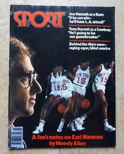 Sport Magazine November 1977 Earl Monroe Joe Namath Rams Tony Dorsett No Label - Picture 1 of 3