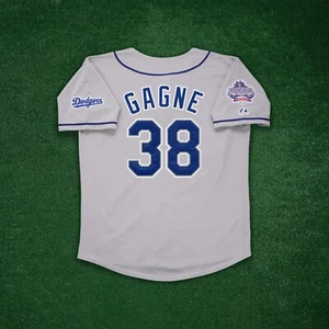 Eric Gagne 2002 Los Angeles Dodgers 40th Anniv. Men's Grey Road Jersey - Picture 1 of 6