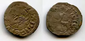 Silberdennier (Tornesello) des Dogen Antonio Venier (1382-1400), Venedig, Italien - Bild 1 von 1