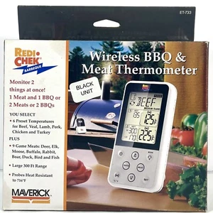 Termómetro inalámbrico para barbacoa y carne Redi Chek Maverick largo alcance/monitor 2 cosas - Imagen 1 de 7