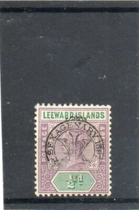 SG 9 LEEWARD ISLANDS MINT..CAT £8.. - Picture 1 of 1