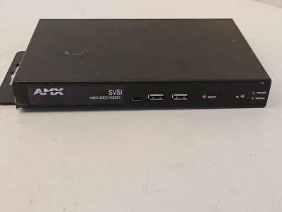 AMX SCSI NMX-DEX-N2251 video over IP coder encoder decoder - Image 1 of 4