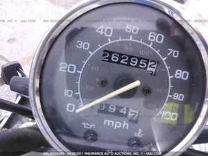 33   H HONDA SHADOW  VLX 600 2006 OEM  GAUGE SPEEDOMETER (26.295 MLS) - Picture 1 of 9
