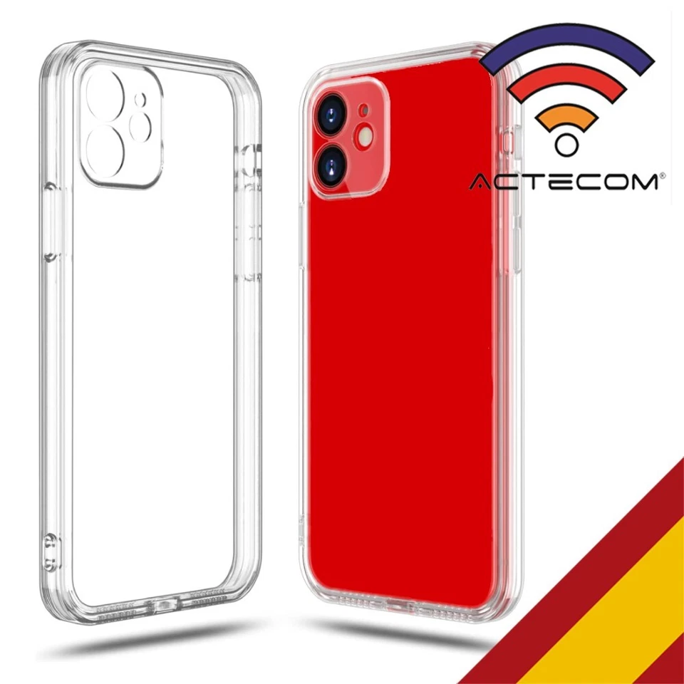 Actecom funda protector gel Termoplastico para iPhone X 5 8 transparente