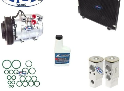 Kit de compresor y condensador de aire acondicionado para Toyota Corolla Matrix 2005-2008 OEM 77391 Foto 1 de 4