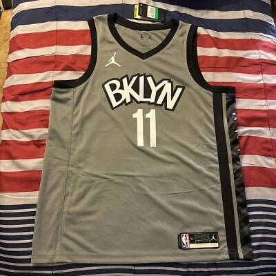 Nike Jordan Kyrie Irving Hombres 52 XL Jersey Brooklyn Nets Nuevo con Etiquetas $110 Foto 1 de 4