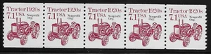 US Scott #2127a, Coil of 5 1987 Tractor 1920s 7.1c FVF MNH - Picture 1 of 1
