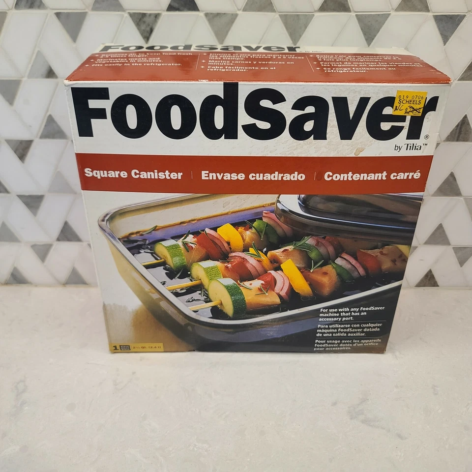 FoodSaver 02005001 Square Vacuum Sealer - Black