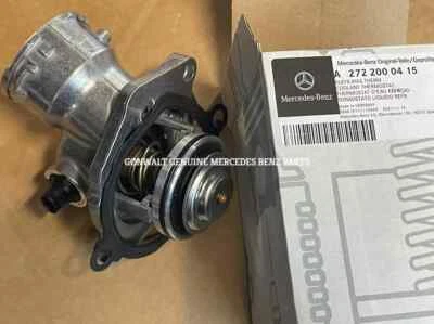 Оригинальные двигатели термостата охлаждающей жидкости Mercedes Benz C300 ML350 CLK350 OE 2722000415 - Изображение 1 из 3