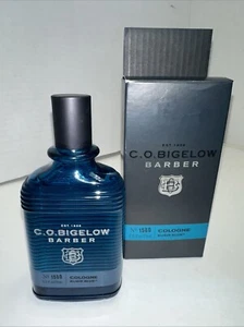 C.O. BIGELOW BARBER No.1580 ELIXIR BLUE COLOGNE 75 ml/ 2.5 oz. NEW WITH BOX - Picture 1 of 2