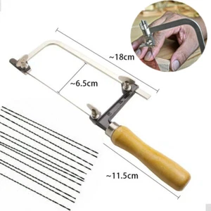 48PCS Jewelers Tools Craft Saw Blades & Adjustable Saw Frame Kit - Picture 1 of 3