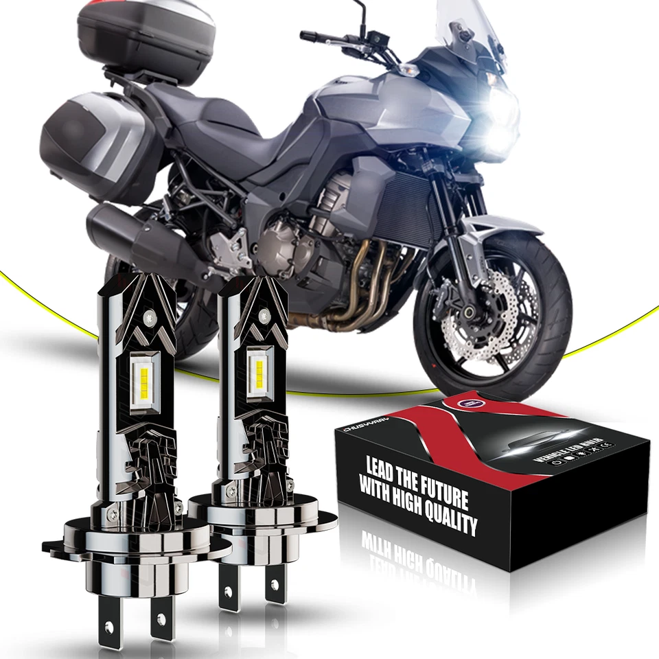 2 bombillas LED H7 6000K para Kawasaki Versys 1000 [2015 2016 2017 2018] Foto 1 de 4