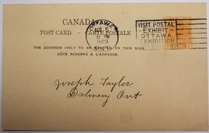 Postcard Canada Letter Meeting Bradley-Donaldson Mines Limited Aug 15 1923 PC1 - Picture 1 of 2