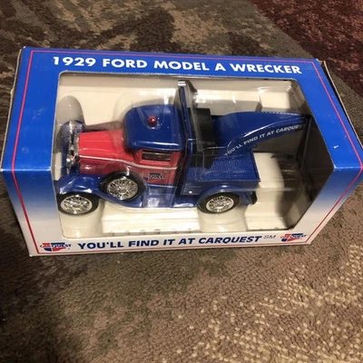 Camión grúa Liberty Classics Carquest 1929 Ford Modelo A fundido a presión banco  Foto 1 de 4