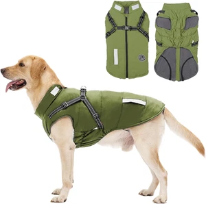 Cappotto Cane Invernale, Cappotto per Cani Impermeabile Con Fodera in Pile Giacc - Foto 1 di 12