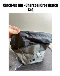 THIRTY ONE Cinch-Up Bin 569A Charcoal Crosshatch - Bild 1 von 3