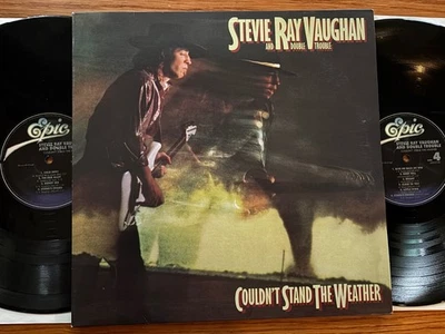 Stevie Ray Vaughn 2 lp Couldn't Stand the Weather **Epic** MOV EU - Image 1 of 2