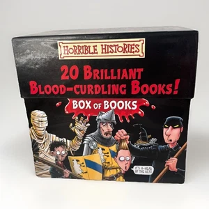 Horrible Histories 20 Brilliant Blood-Curdling Books! Box Of Books Black Set - Picture 1 of 7