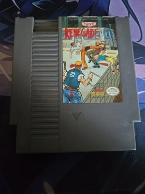 Vintage RENEGADE Original Nintendo NES Video Game Cartridge - Image 1 of 4