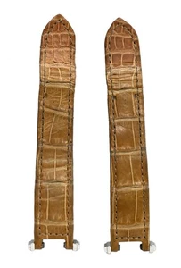 Cartier Pasha Alligator KD1K9N94 Faltarmband Leder beige 17 mm x 15 mm - Bild 1 von 4